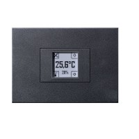 P8 T Temp/RH/CR MR 37 - Wireless temperature and humidity sensor - maurito - onyx