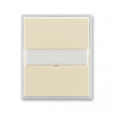 ABB Universal Switch button full labeled (Ivory / Ice White)