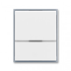 ABB Universal Switch button full illuminated (White / Ice Gray)