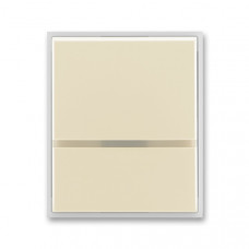 ABB Universal Switch button full illuminated (Ivory / Ice White)