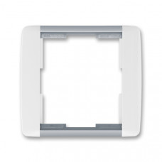 ABB Element® Outlet Frame 1x (White / Ice Gray)