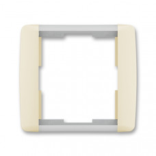 ABB Element® Outlet Frame 1x (Ivory / Ice White)