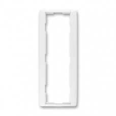 ABB Element® Outlet Frame 3x vertical (White / White)