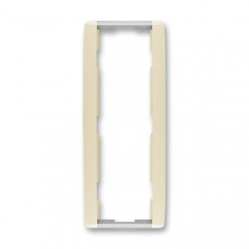 ABB Element® Outlet Frame 3x vertical (Ivory / Ice White)