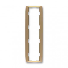 ABB Element® Outlet Frame 4x vertical (Coffee / Ice Opal)