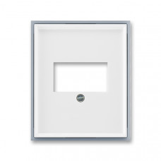 ABB Element® Data Connector Cover  (White / Ice Gray)
