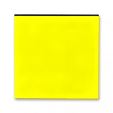 ABB Levit® Switch button full (Yellow / Smoke Black)