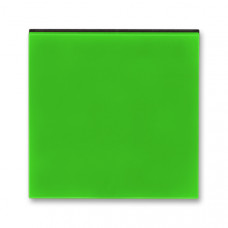 ABB Levit® Switch button full (Green / Smoke Black)