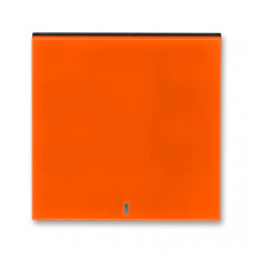 ABB Levit® Switch button full illuminated (Orange / Smoke Black)
