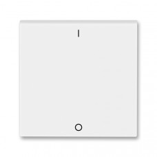 ABB Levit® Switch button full IO (White / Ice White)