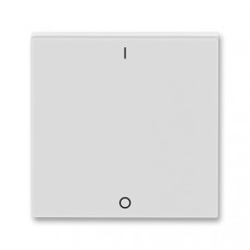 ABB Levit® Switch button full IO (Grey / White)