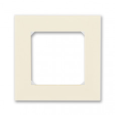 ABB Levit® Outlet Frame 1x (Ivory / White)