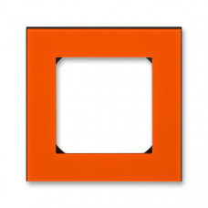 ABB Levit® Outlet Frame 1x (Orange / Smoke Black)