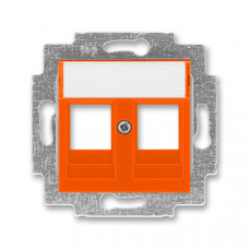 ABB Levit® Double Communication Cover  (Orange)