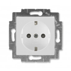 ABB Levit® Outlet Frame 230 connector grounded (Grey / White)