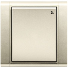 P8 R 1 Time 32 - Wall-mounted intelligent switch - time - old silver
