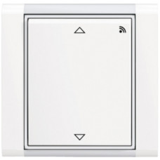 P8 R R Time 01 - Wall-mounted jalousie controller - time - white / ice white