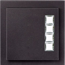 P8 T 4 NS 74 - Wireless, 4-channel switch - Black