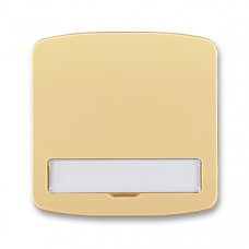 ABB Tango® Switch button full labeled (Beige)