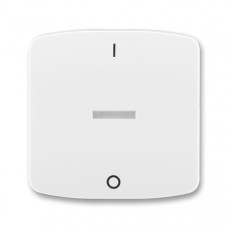 ABB Tango® Switch button full IO Illuminated (White)