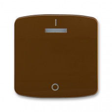 ABB Tango® Switch button full IO Illuminated (Brown)