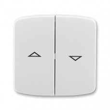 ABB Tango® Shutter switch cover 2 buttons (Grey)