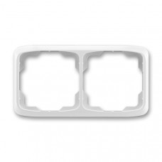 ABB Tango® Outlet Frame 2x horizontal (Grey)