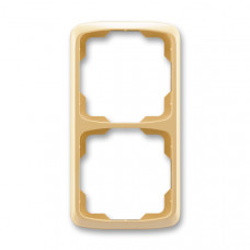 ABB Tango® Outlet Frame 2x vertical (Beige)