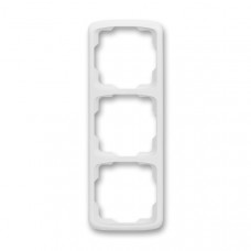 ABB Tango® Outlet Frame 3x vertical (White)