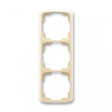 ABB Tango® Outlet Frame 3x vertical (Ivory)