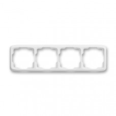 ABB Tango® Outlet Frame 4x horizontal (White)