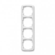 ABB Tango® Outlet Frame 4x vertical (White)