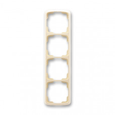ABB Tango® Outlet Frame 4x vertical (Ivory)