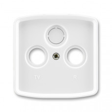 ABB Tango® Data connector cover TV/SAT/Radio  (White)