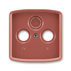ABB Tango® Data connector cover TV/SAT/Radio  (Heather Red)