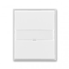 ABB Universal Switch button full labeled (White / Ice White)