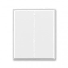 ABB Universal Switch button double (White / Ice White)