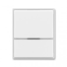 ABB Universal Switch button full illuminated (White / Ice White)