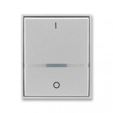 ABB Universal Switch button full IO Illuminated (Titanium)