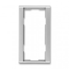 ABB Time® Outlet Frame 2x vertical (Titanium)