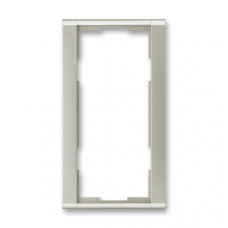 ABB Time® Outlet Frame 2x vertical (Old Silver)