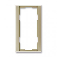 ABB Time® Outlet Frame 2x vertical (Champagne)