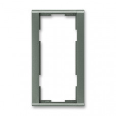 ABB Time® Outlet Frame 2x vertical (Anthracite)