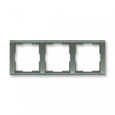 ABB Time® Outlet Frame 3x horizontal (Anthracite)