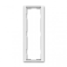 ABB Time® Outlet Frame 3x vertical (White / Ice White)