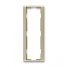 ABB Time® Outlet Frame 3x vertical (Champagne)