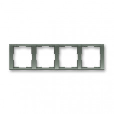 ABB Time® Outlet Frame 4x horizontal (Anthracite)