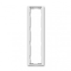 ABB Time® Outlet Frame 4x vertical (White / Ice White)