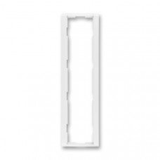 ABB Time® Outlet Frame 4x vertical (White / White)