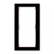 ABB Time® Arbo Outlet Frame 2x vertical (Wenge)